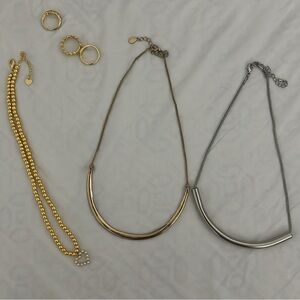 Elegant Gold and Silver Necklaces